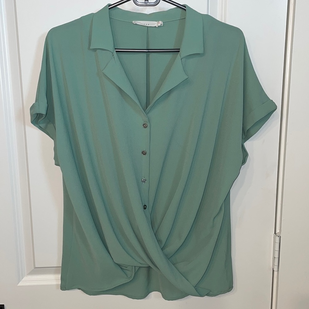 Lush Green Blouse